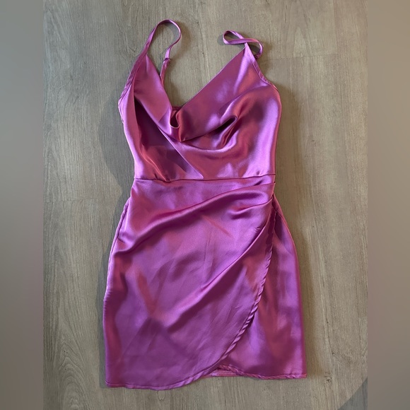 Superdown Arezo Cowl Wrap Dress - Picture 2 of 5